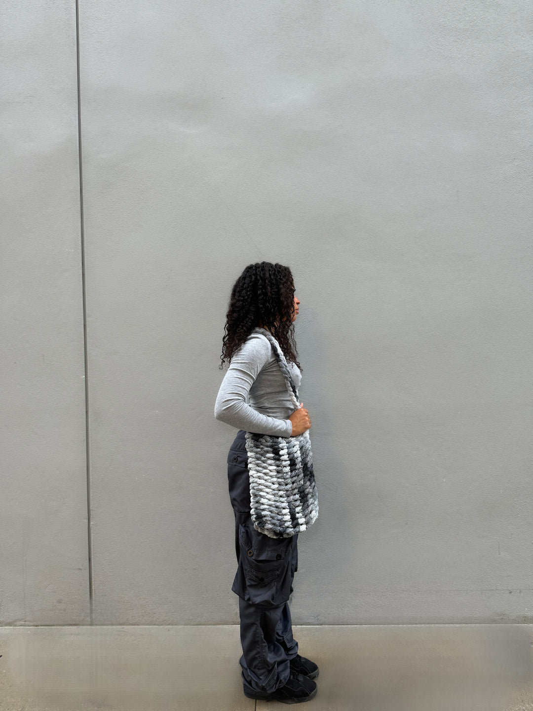 Shadow Slate Tote | Gray